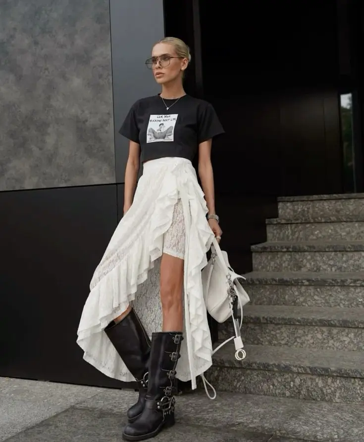 boho biker boots
